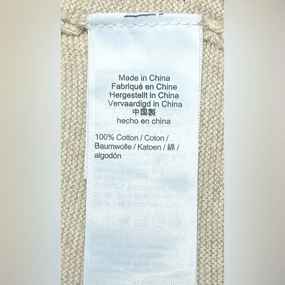 J. CREW Cotton Crewneck Sweater